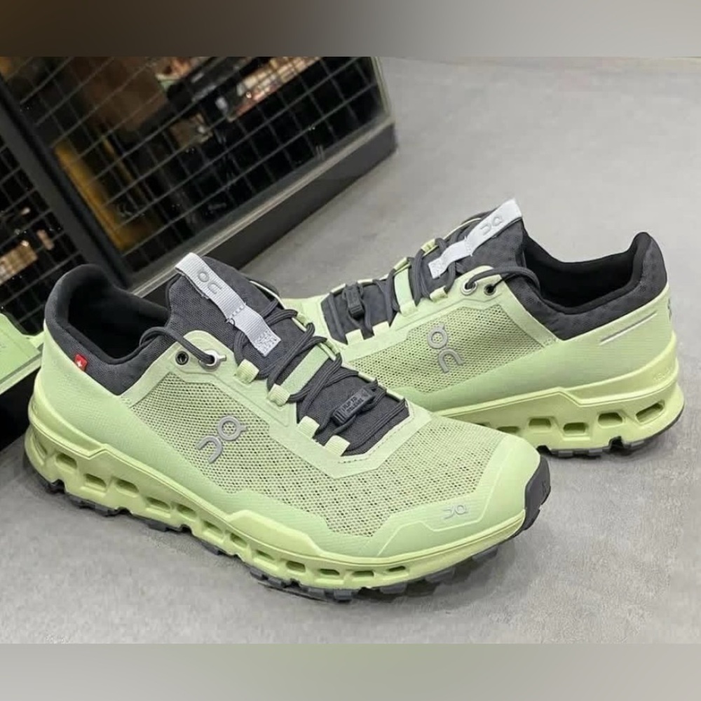 On Cloudultra 🔥 Vine  Meadow Green Trail Cloudtrax Running Shoes 8 8.5 10.5 NEW